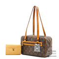 LOUIS VUITTON Cite MM Monogram Canvas Brown Shoulder Bag【ImportFeeFREE】