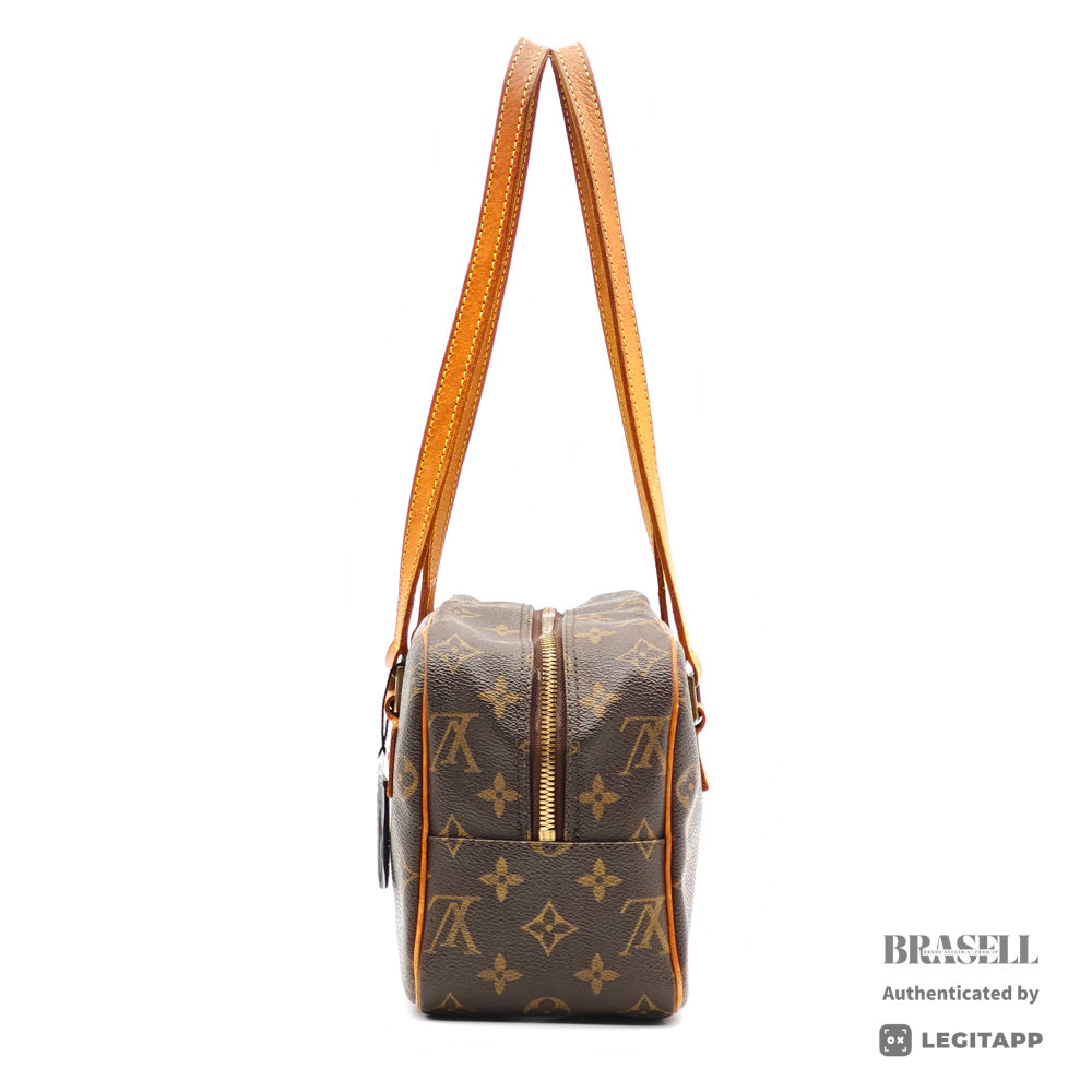 LOUIS VUITTON Cite MM Monogram Canvas Brown Shoulder Bag【ImportFeeFREE】