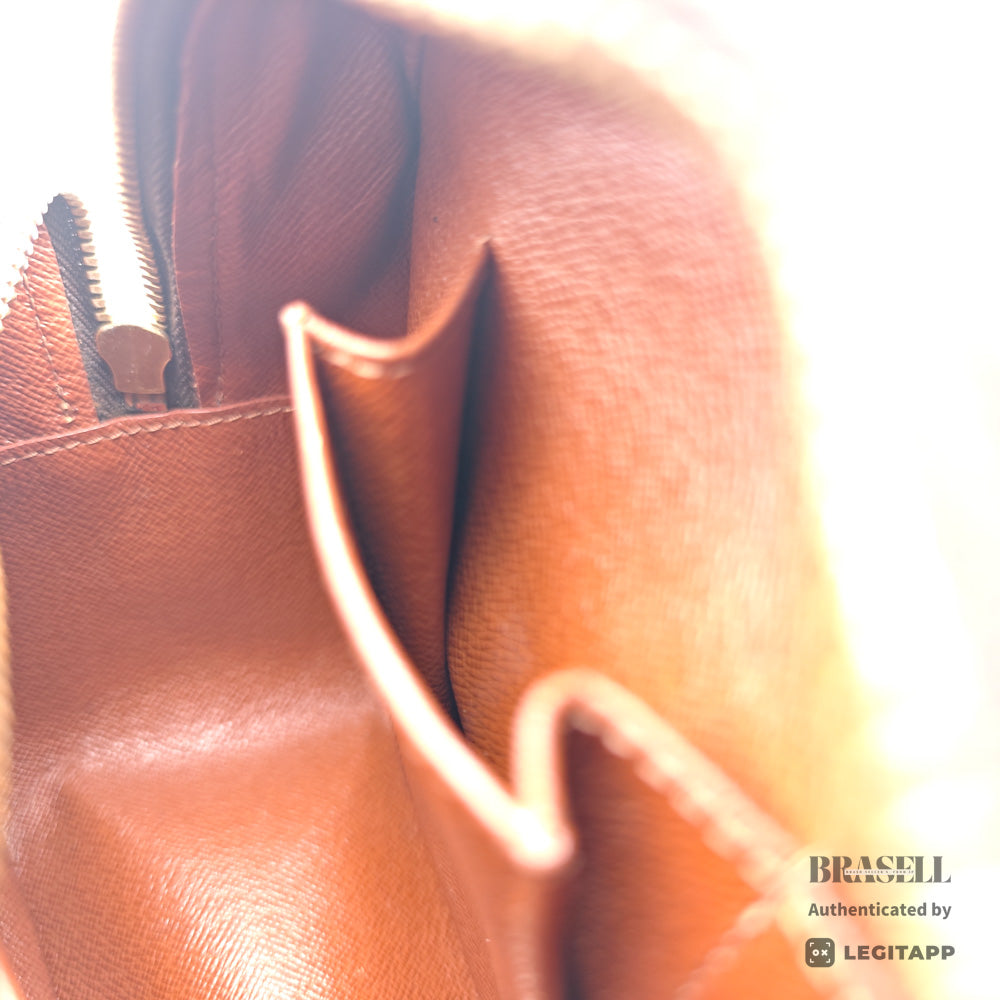LOUIS VUITTON Cite MM Monogram Canvas Brown Shoulder Bag【ImportFeeFREE】
