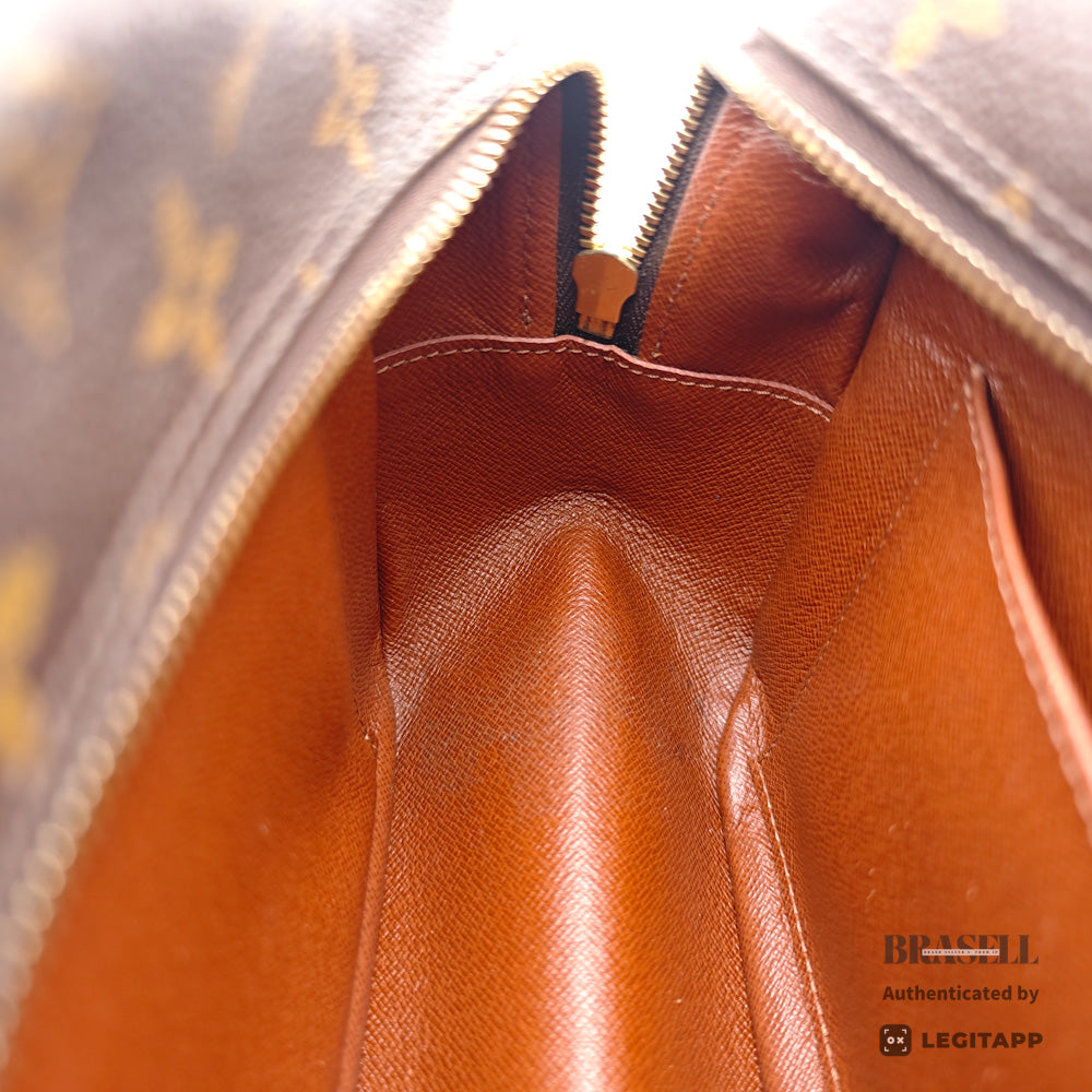 LOUIS VUITTON Cite MM Monogram Canvas Brown Shoulder Bag【ImportFeeFREE】