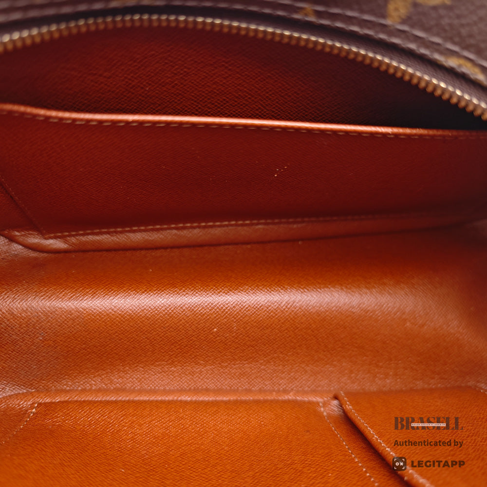 LOUIS VUITTON Cite MM Monogram Canvas Brown Shoulder Bag【ImportFeeFREE】