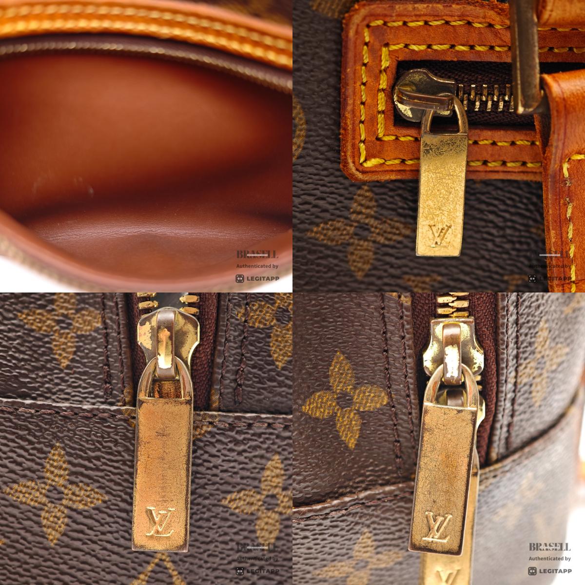 LOUIS VUITTON Cite MM Monogram Canvas Brown Shoulder Bag【ImportFeeFREE】