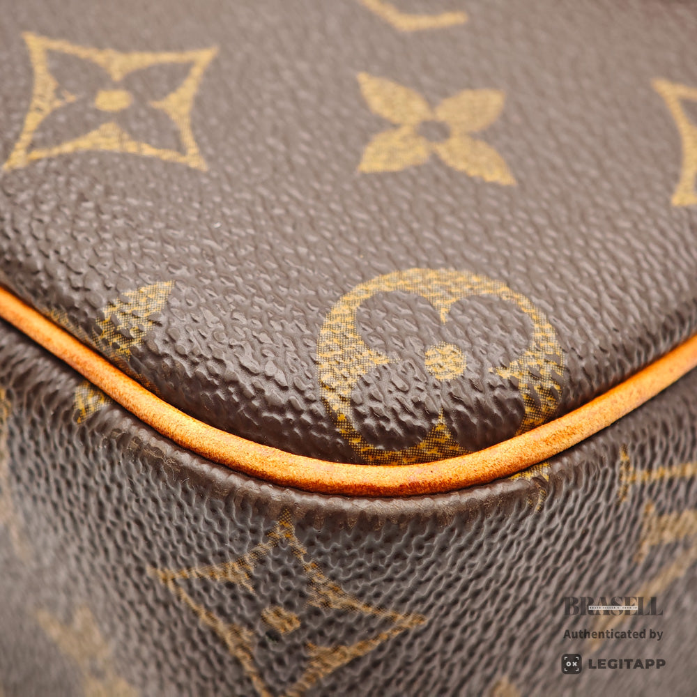 LOUIS VUITTON Cite MM Monogram Canvas Brown Shoulder Bag【ImportFeeFREE】