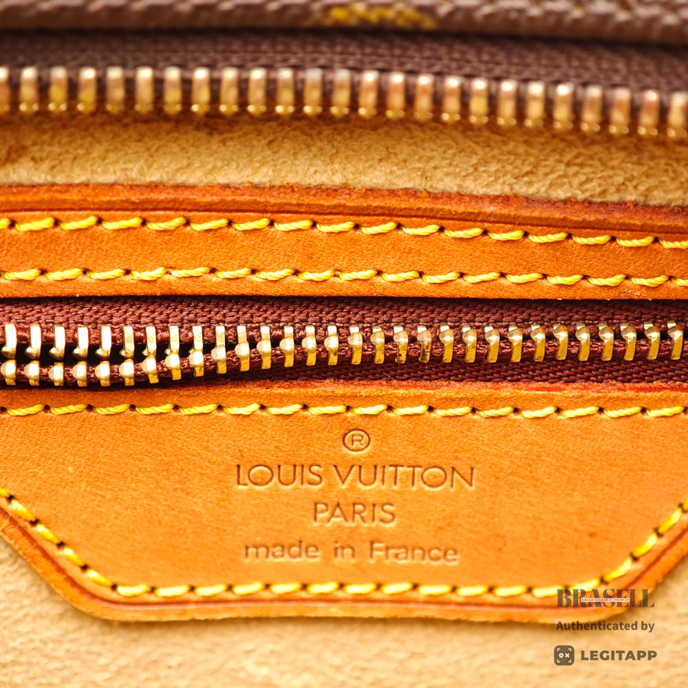 LOUIS VUITTON Cite GM Monogram Canvas Brown Shoulder Bag 【ImportFeeFREE】