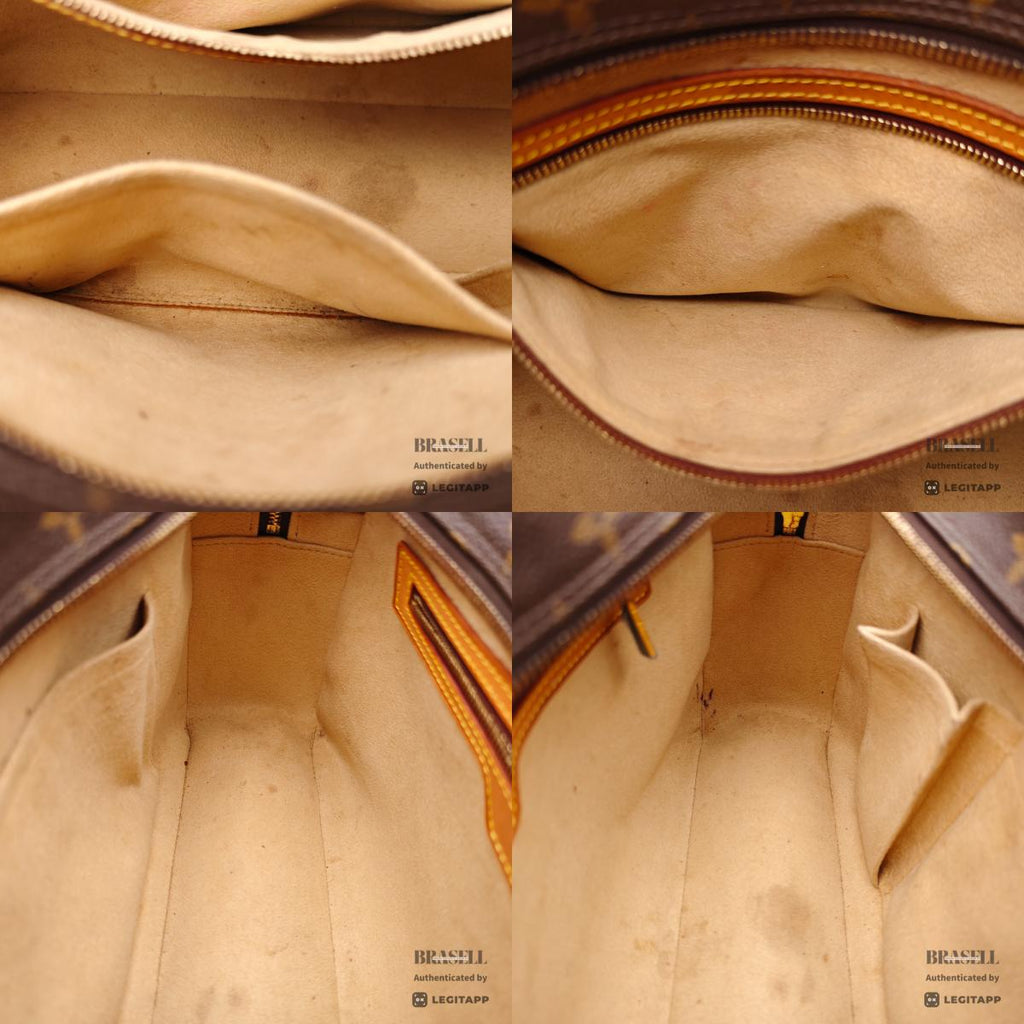 LOUIS VUITTON Cite GM Monogram Canvas Brown Shoulder Bag 【ImportFeeFREE】