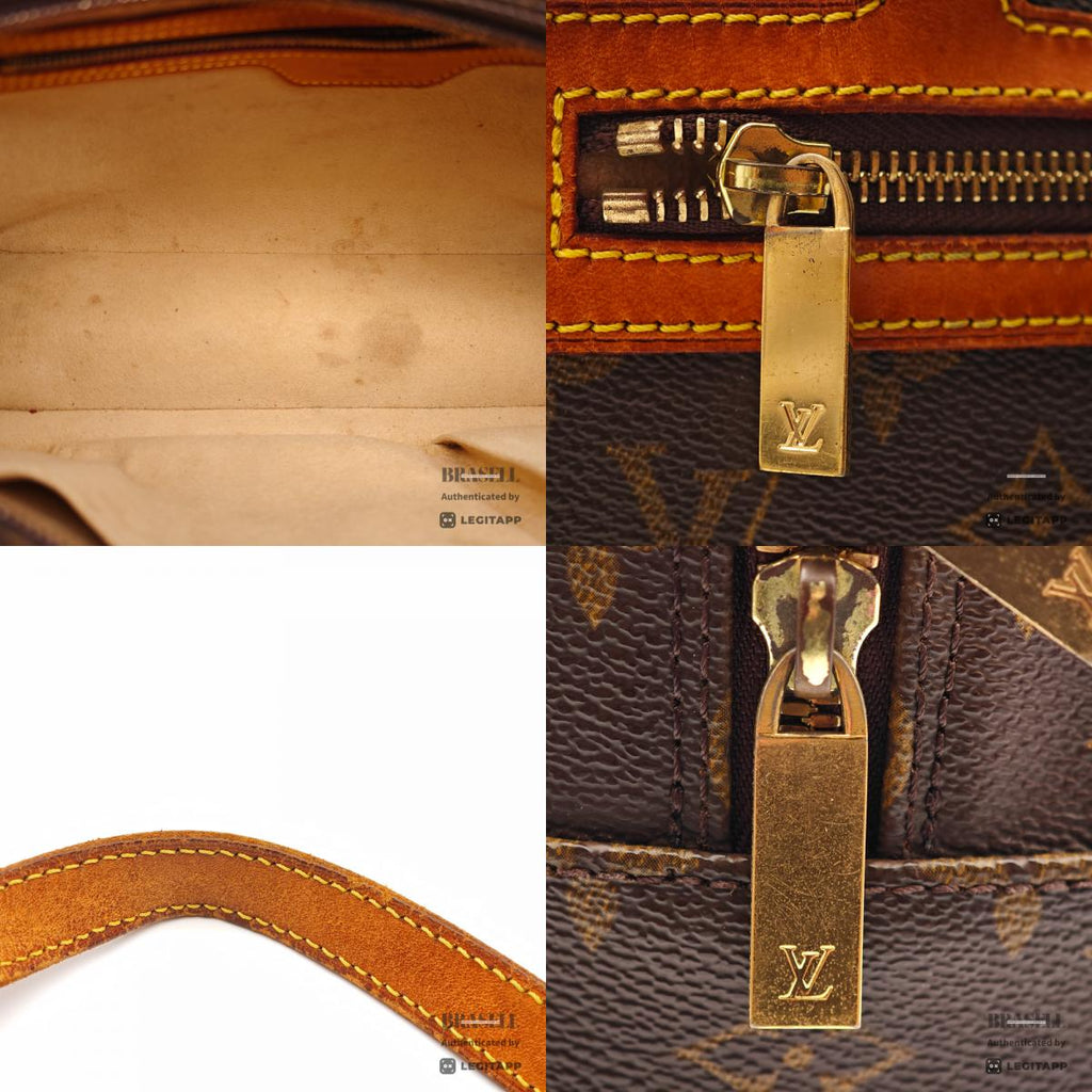 LOUIS VUITTON Cite GM Monogram Canvas Brown Shoulder Bag 【ImportFeeFREE】