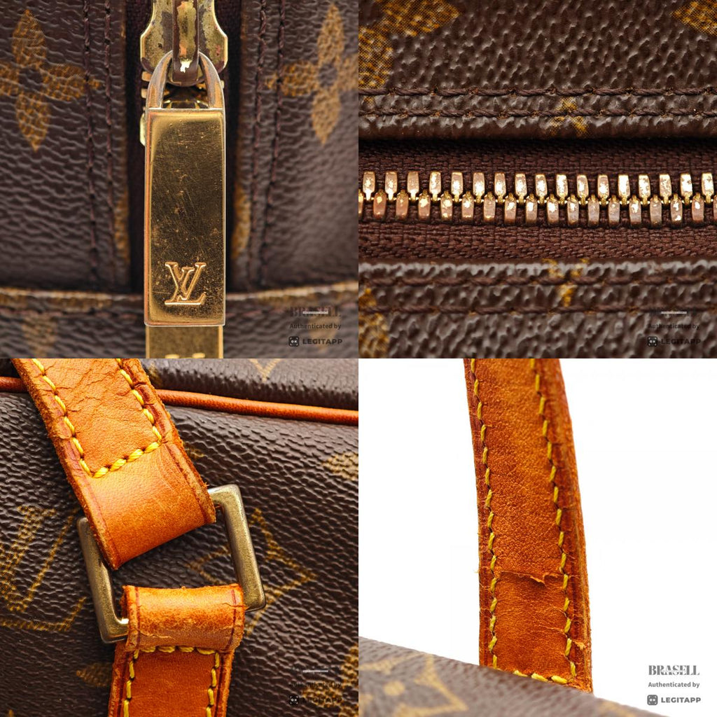 LOUIS VUITTON Cite GM Monogram Canvas Brown Shoulder Bag 【ImportFeeFREE】