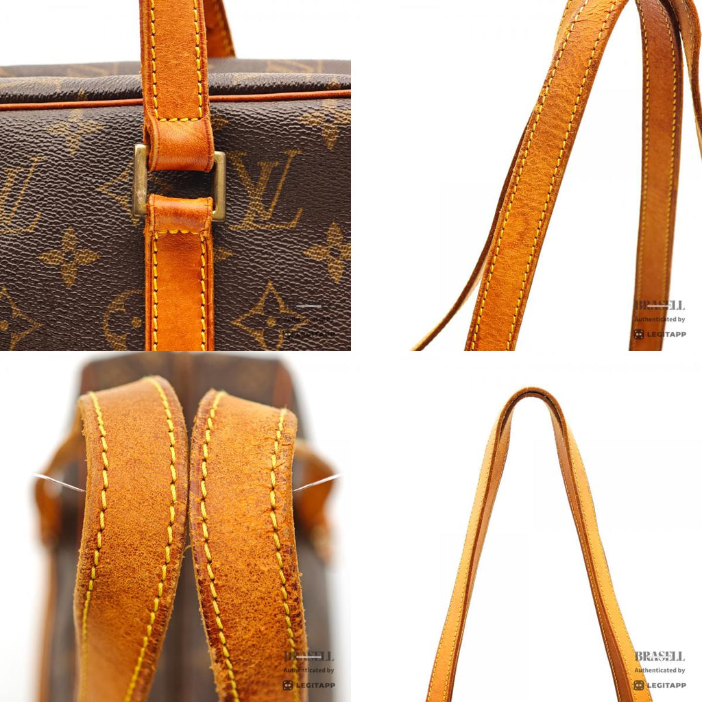 LOUIS VUITTON Cite GM Monogram Canvas Brown Shoulder Bag 【ImportFeeFREE】