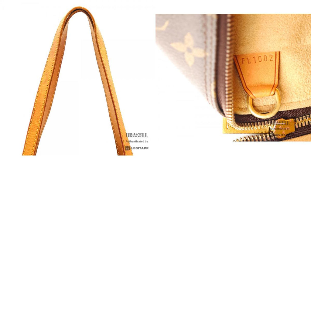 LOUIS VUITTON Cite GM Monogram Canvas Brown Shoulder Bag 【ImportFeeFREE】