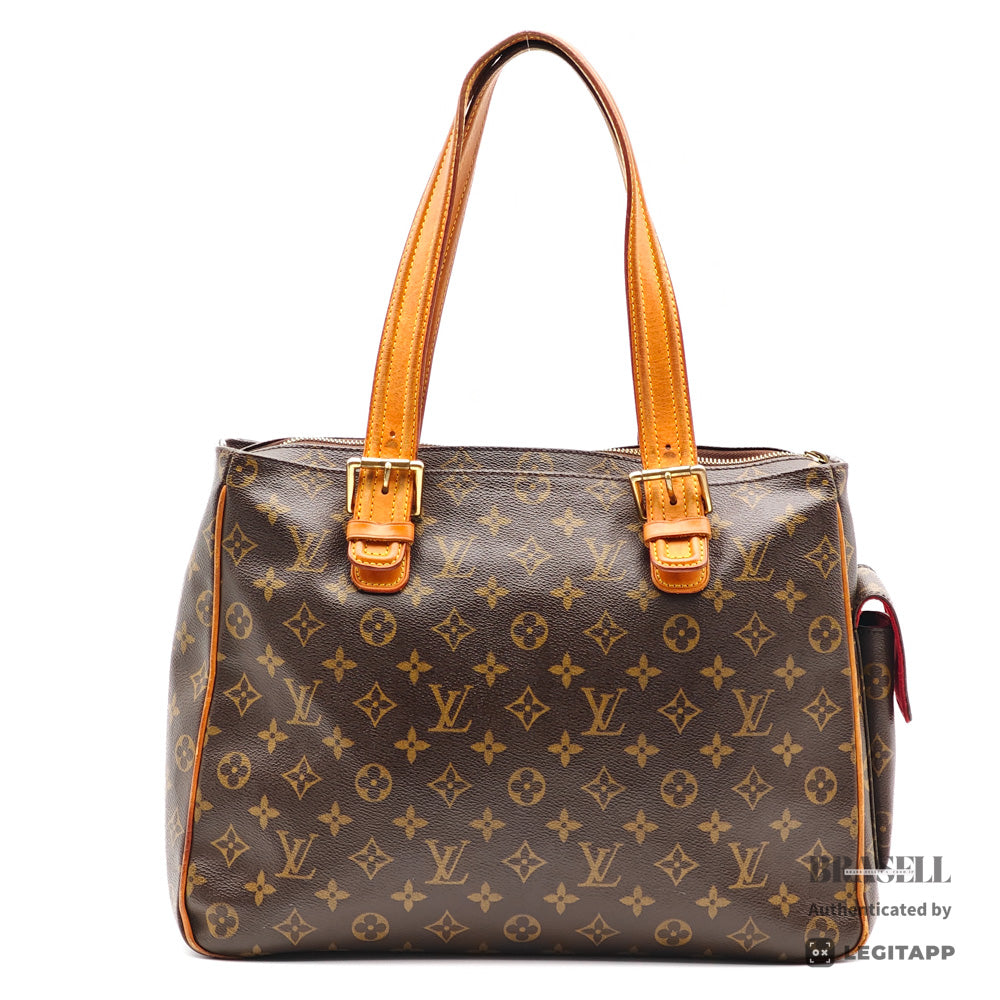 LOUIS VUITTON Multipli Cite Monogram Canvas Brown Shoulder Bag 【ImportFeeFREE】