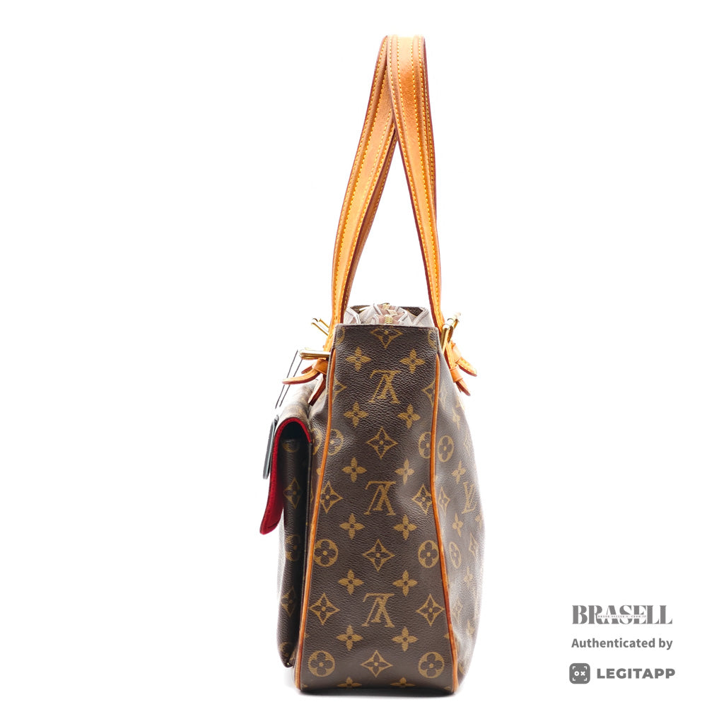 LOUIS VUITTON Multipli Cite Monogram Canvas Brown Shoulder Bag 【ImportFeeFREE】