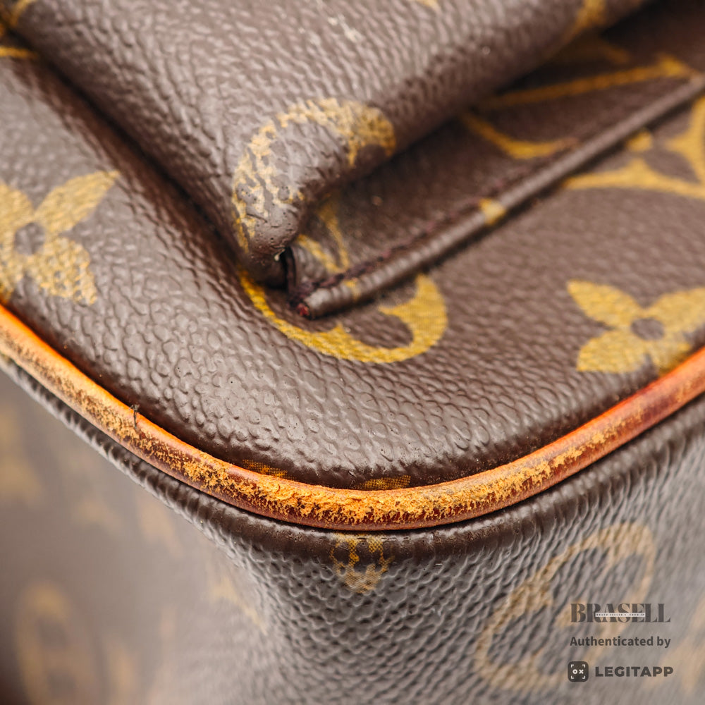 LOUIS VUITTON Multipli Cite Monogram Canvas Brown Shoulder Bag 【ImportFeeFREE】