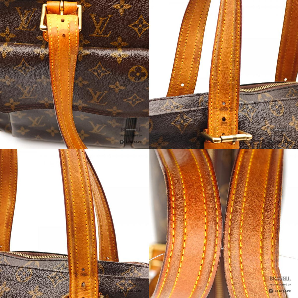 LOUIS VUITTON Multipli Cite Monogram Canvas Brown Shoulder Bag 【ImportFeeFREE】