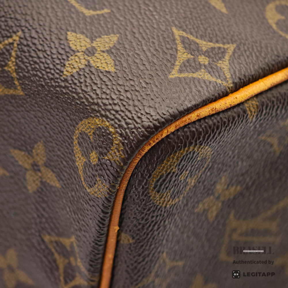 LOUIS VUITTON Speedy 40 Monogram Canvas Brown Hand Bag 【ImportFeeFREE】