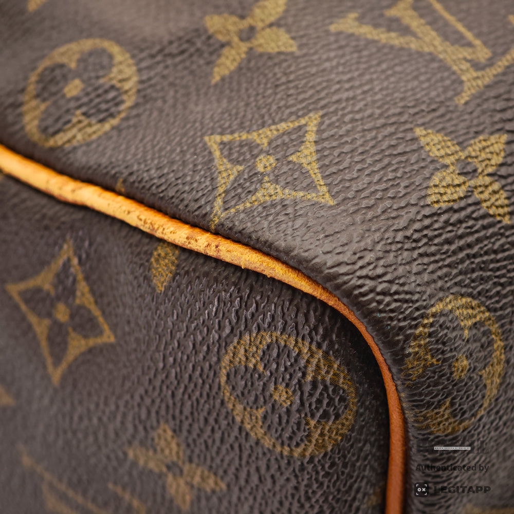 LOUIS VUITTON Speedy 40 Monogram Canvas Brown Hand Bag 【ImportFeeFREE】