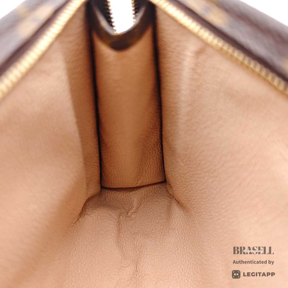 LOUIS VUITTON Poche Toilette 19 Monogram Canvas M47544 Pouch【ImportFeeFREE】