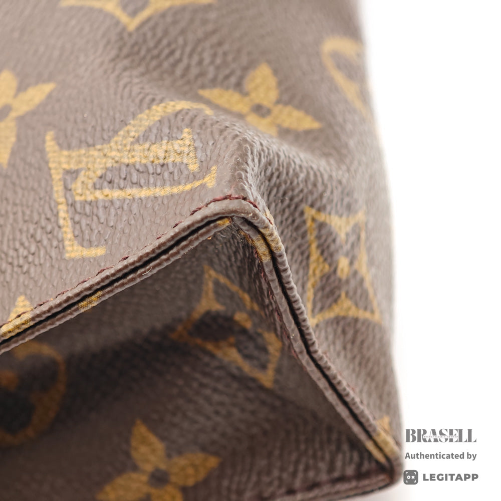 LOUIS VUITTON Poche Toilette 19 Monogram Canvas M47544 Pouch【ImportFeeFREE】