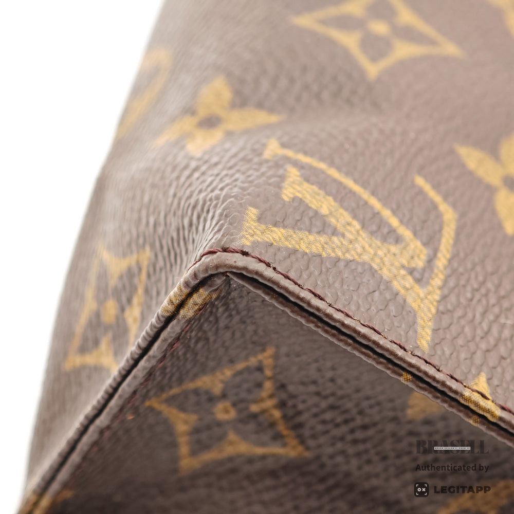 LOUIS VUITTON Poche Toilette 19 Monogram Canvas M47544 Pouch【ImportFeeFREE】