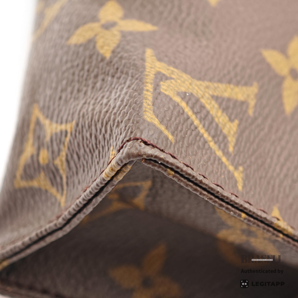 LOUIS VUITTON Poche Toilette 19 Monogram Canvas M47544 Pouch【ImportFeeFREE】