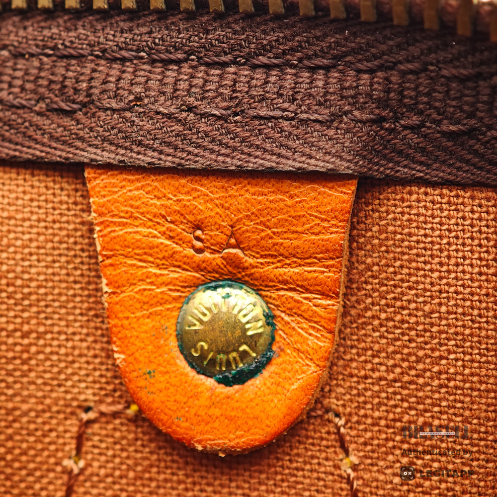 LOUIS VUITTON Speedy 35 Monogram Canvas Brown Hand Bag 【ImportFeeFREE】