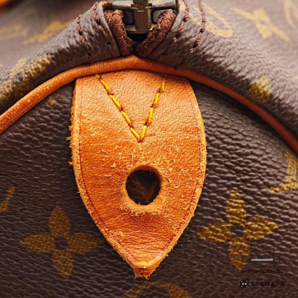 LOUIS VUITTON Speedy 35 Monogram Canvas Brown Hand Bag 【ImportFeeFREE】