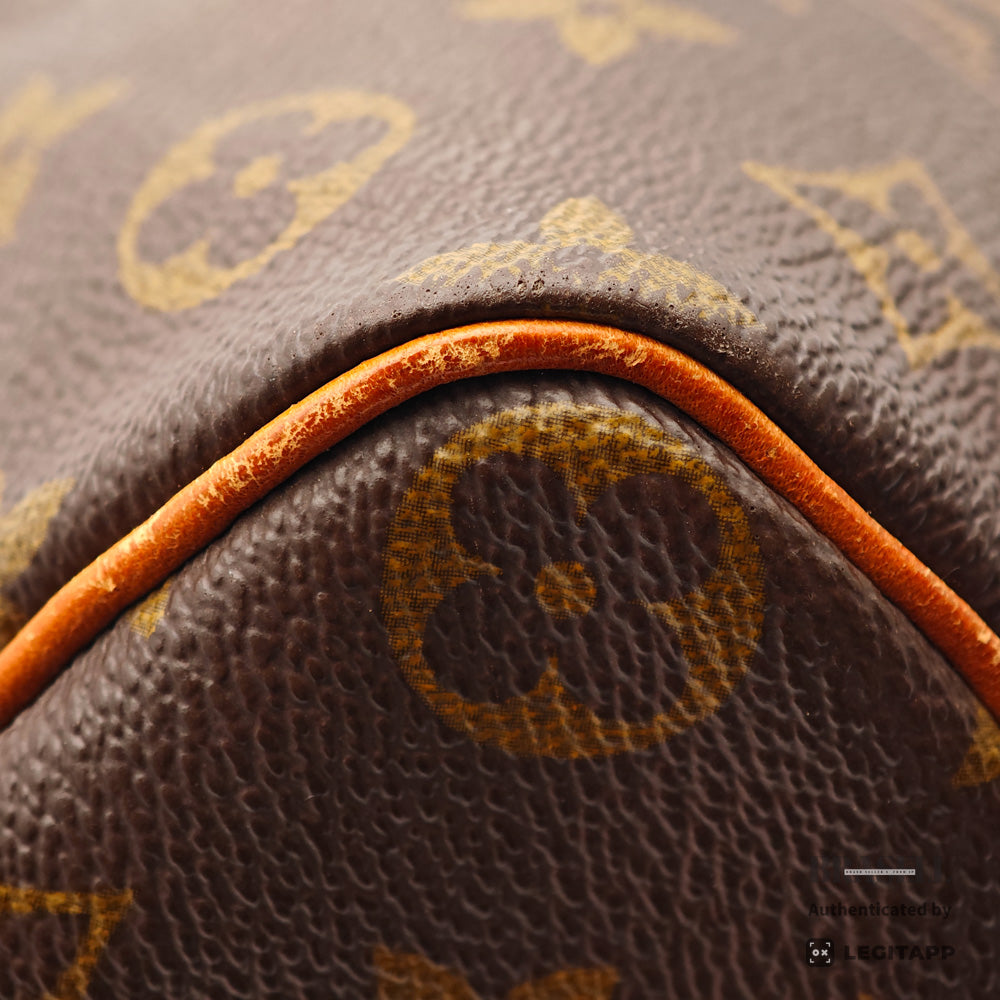 LOUIS VUITTON Speedy 35 Monogram Canvas Brown Hand Bag 【ImportFeeFREE】