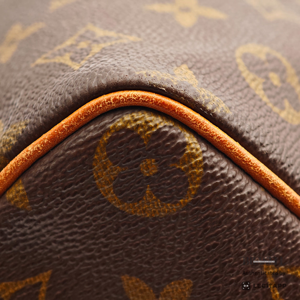 LOUIS VUITTON Speedy 35 Monogram Canvas Brown Hand Bag 【ImportFeeFREE】