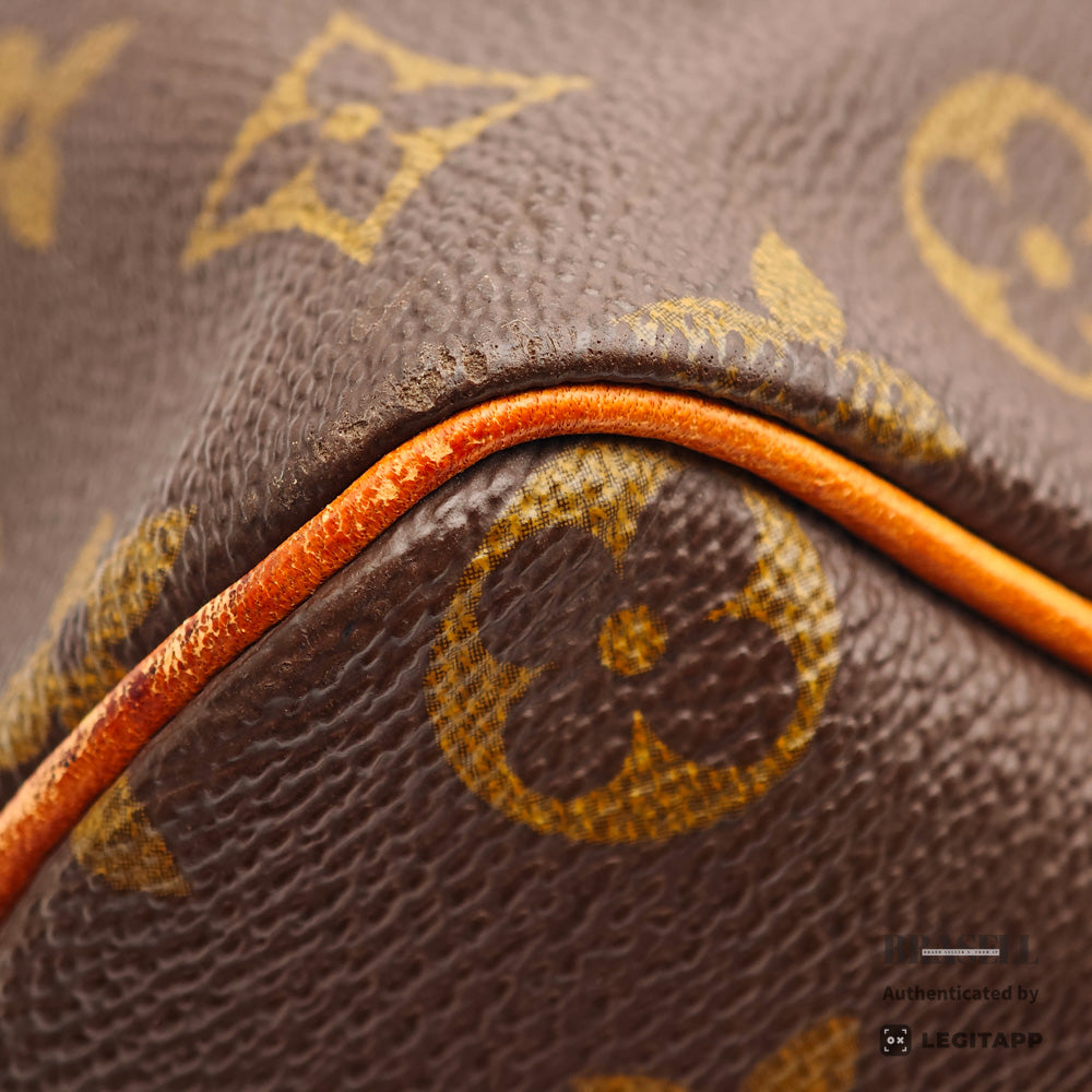 LOUIS VUITTON Speedy 35 Monogram Canvas Brown Hand Bag 【ImportFeeFREE】