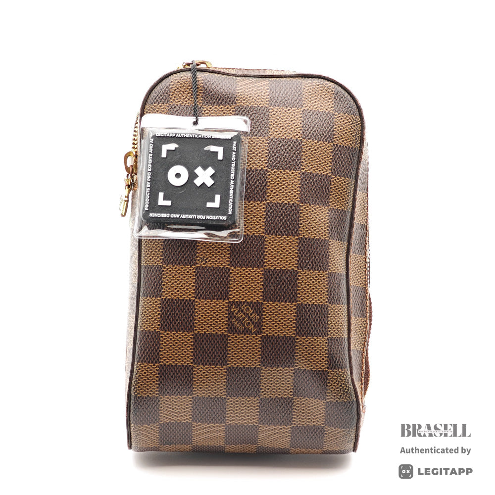 LOUIS VUITTON Geronimos Damier Canvas Waist Bag 【ImportFeeFREE】