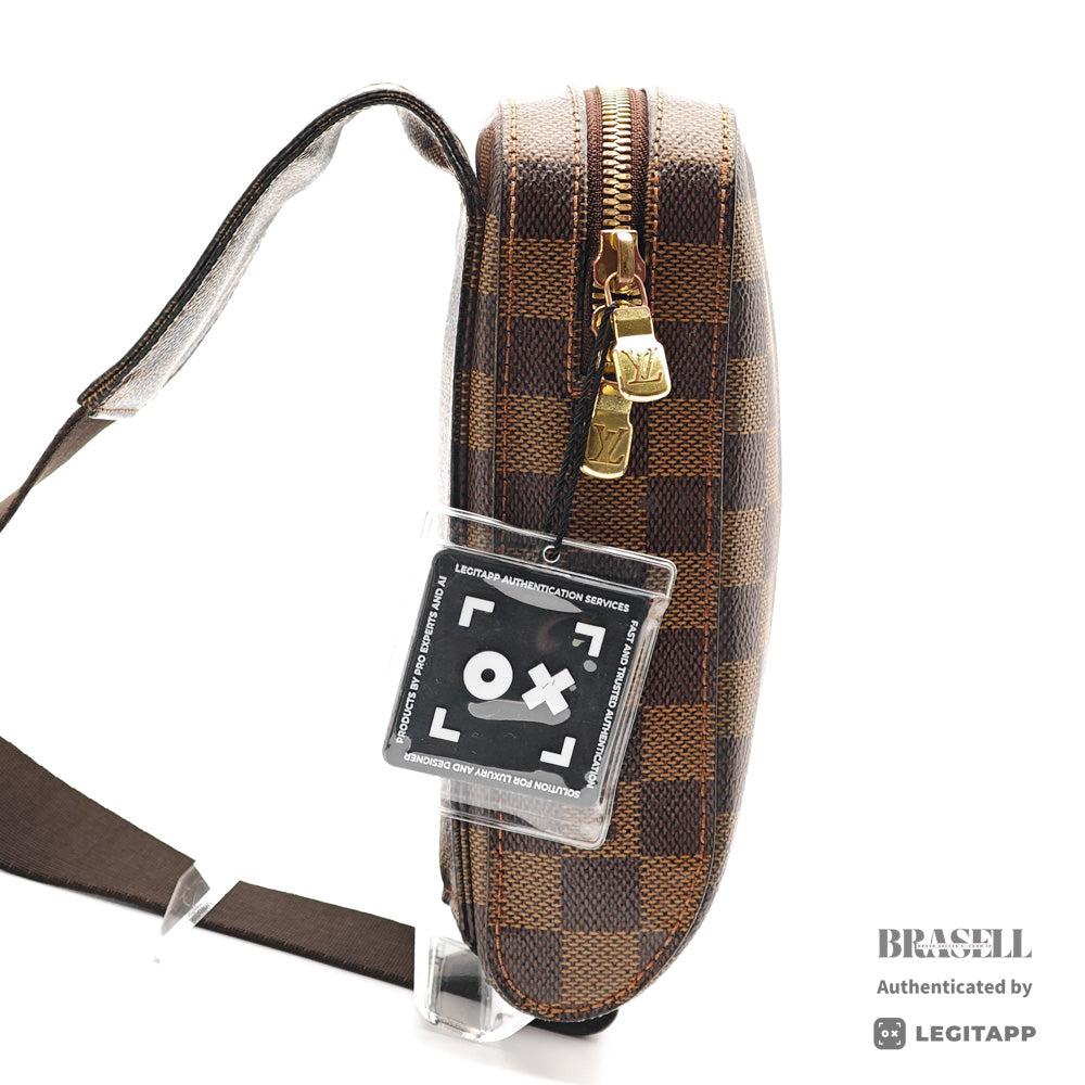 LOUIS VUITTON Geronimos Damier Canvas Waist Bag 【ImportFeeFREE】