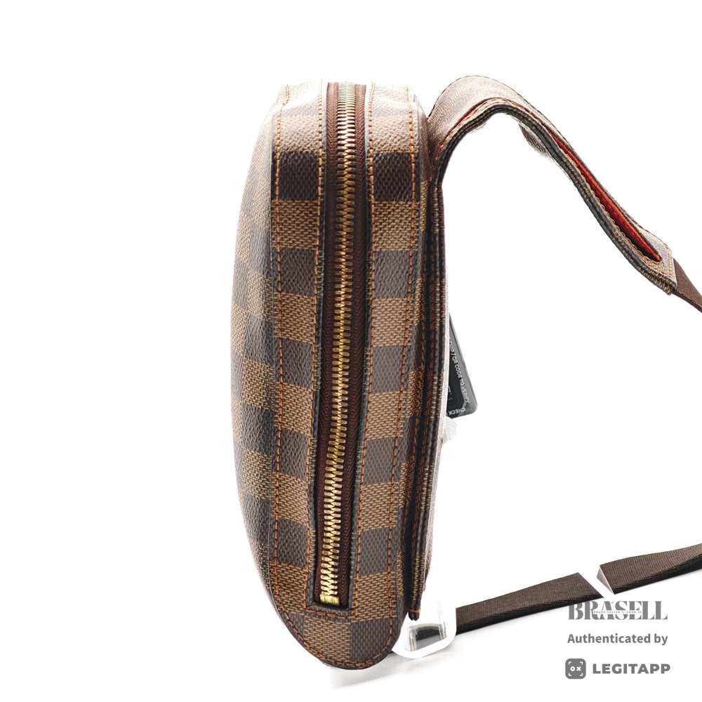 LOUIS VUITTON Geronimos Damier Canvas Waist Bag 【ImportFeeFREE】