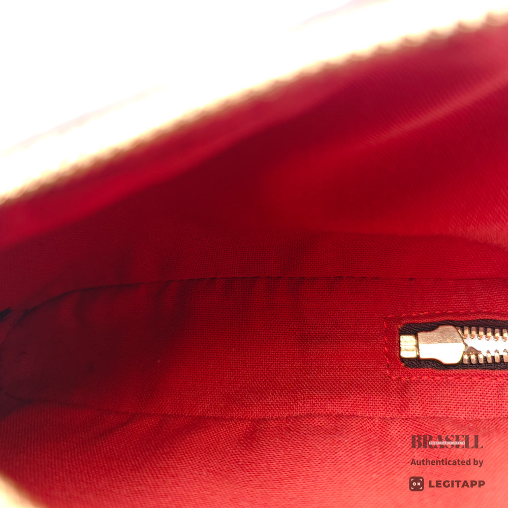LOUIS VUITTON Geronimos Damier Canvas Waist Bag 【ImportFeeFREE】
