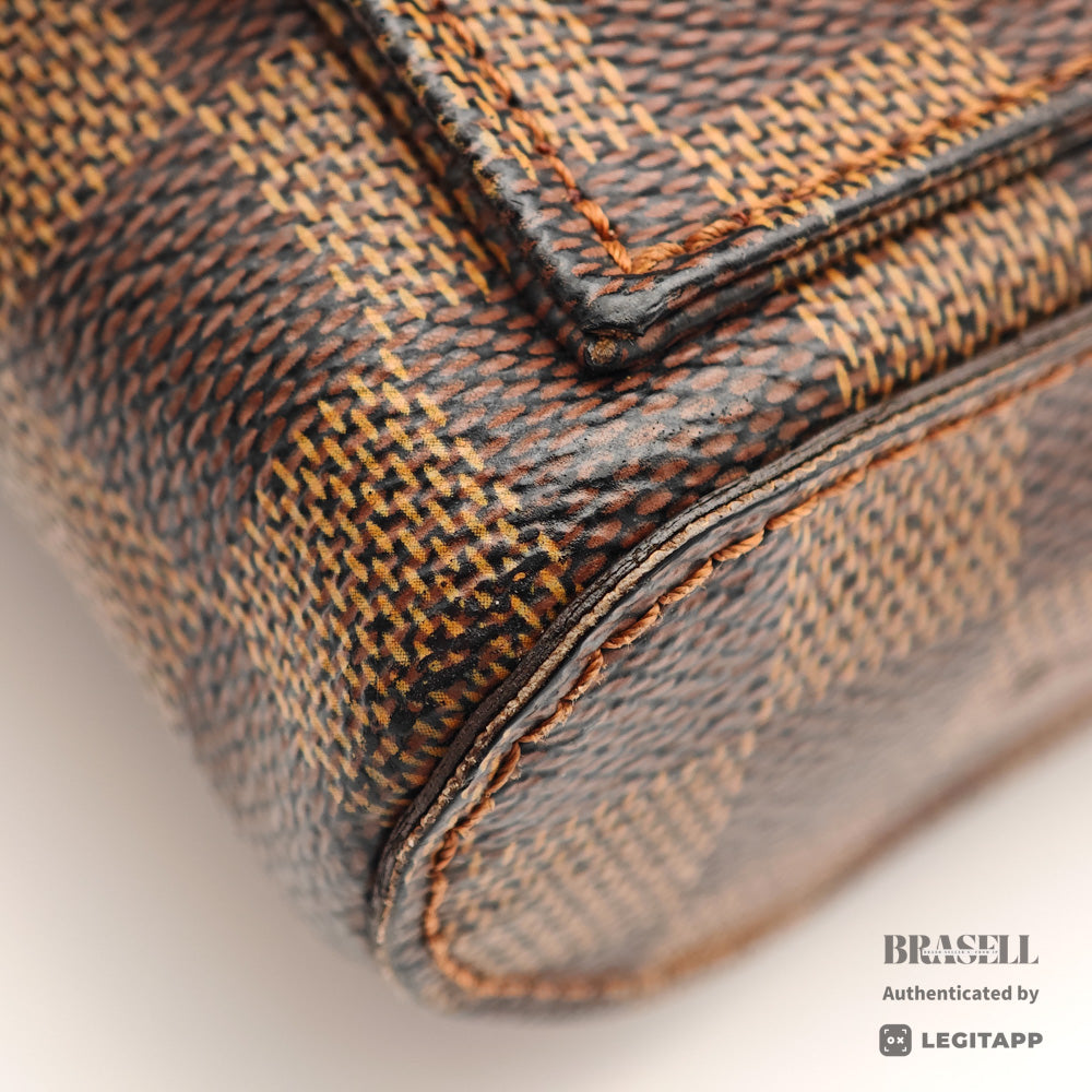 LOUIS VUITTON Geronimos Damier Canvas Waist Bag 【ImportFeeFREE】