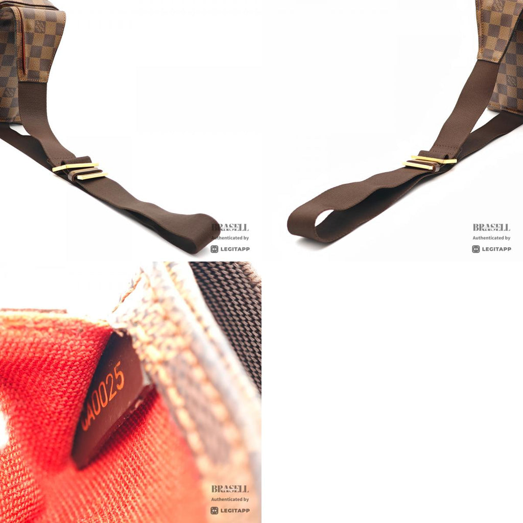 LOUIS VUITTON Geronimos Damier Canvas Waist Bag 【ImportFeeFREE】