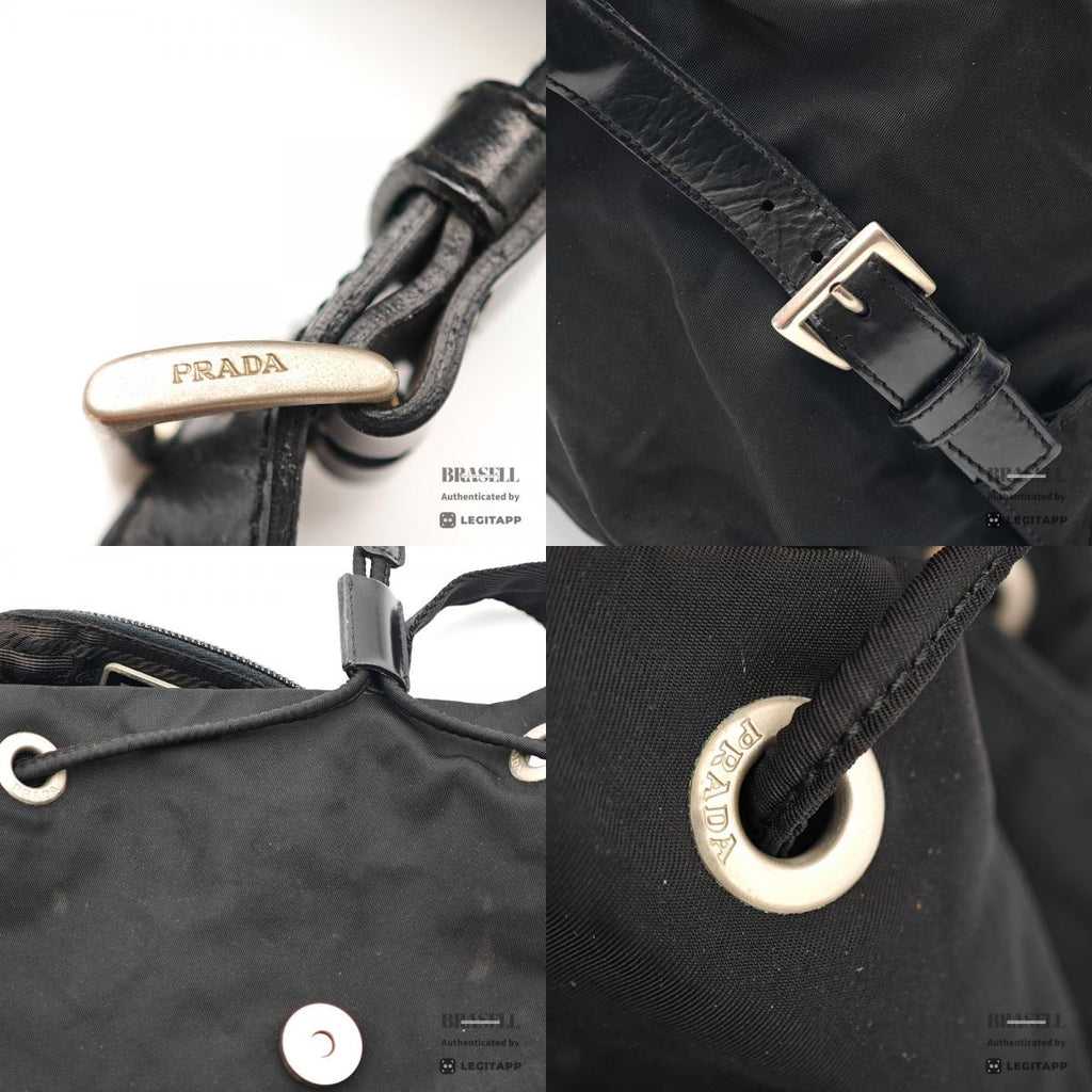 PRADA Nylon Black Backpack 【ImportFeeFREE】