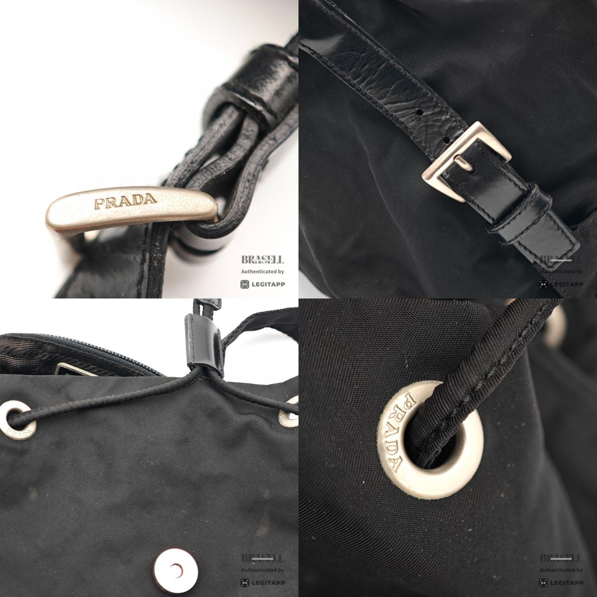 PRADA Nylon Black Backpack 【ImportFeeFREE】
