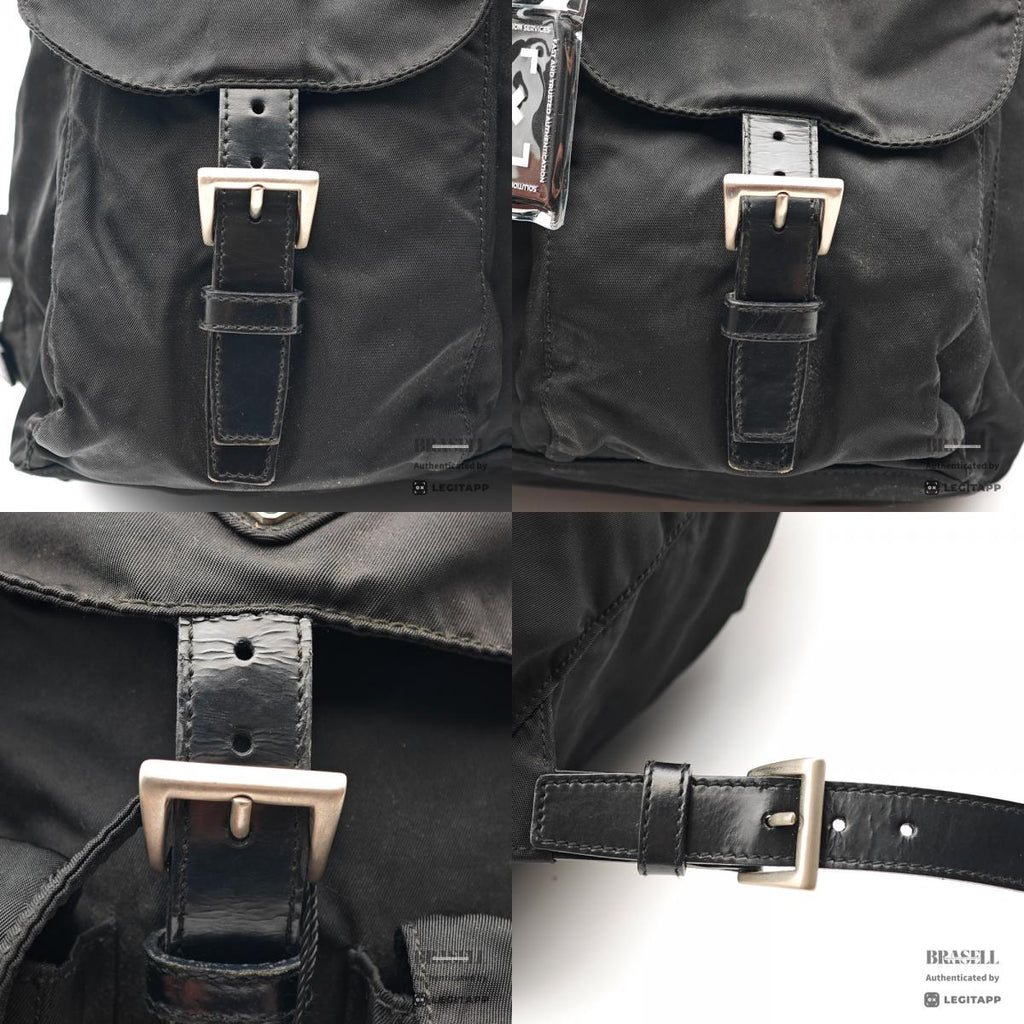 PRADA Nylon Black Backpack 【ImportFeeFREE】