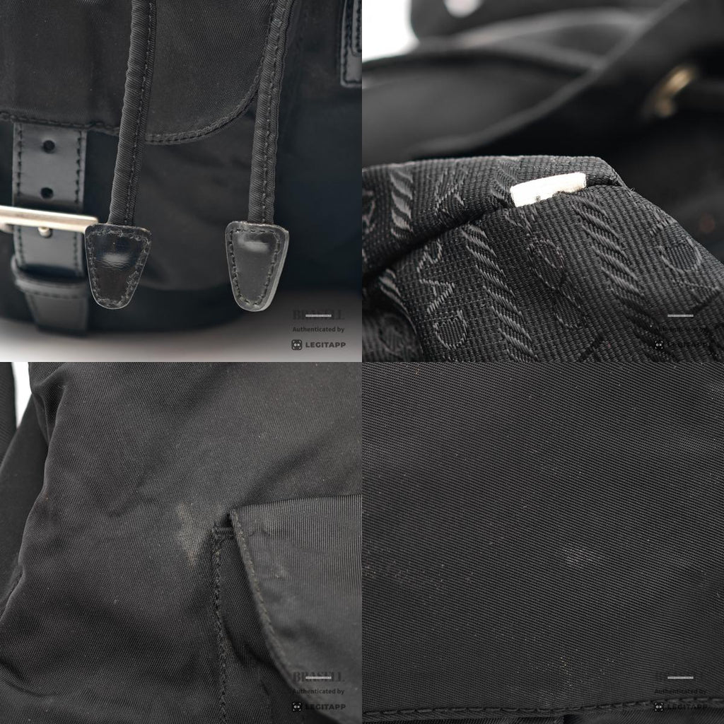 PRADA Nylon Black Backpack 【ImportFeeFREE】