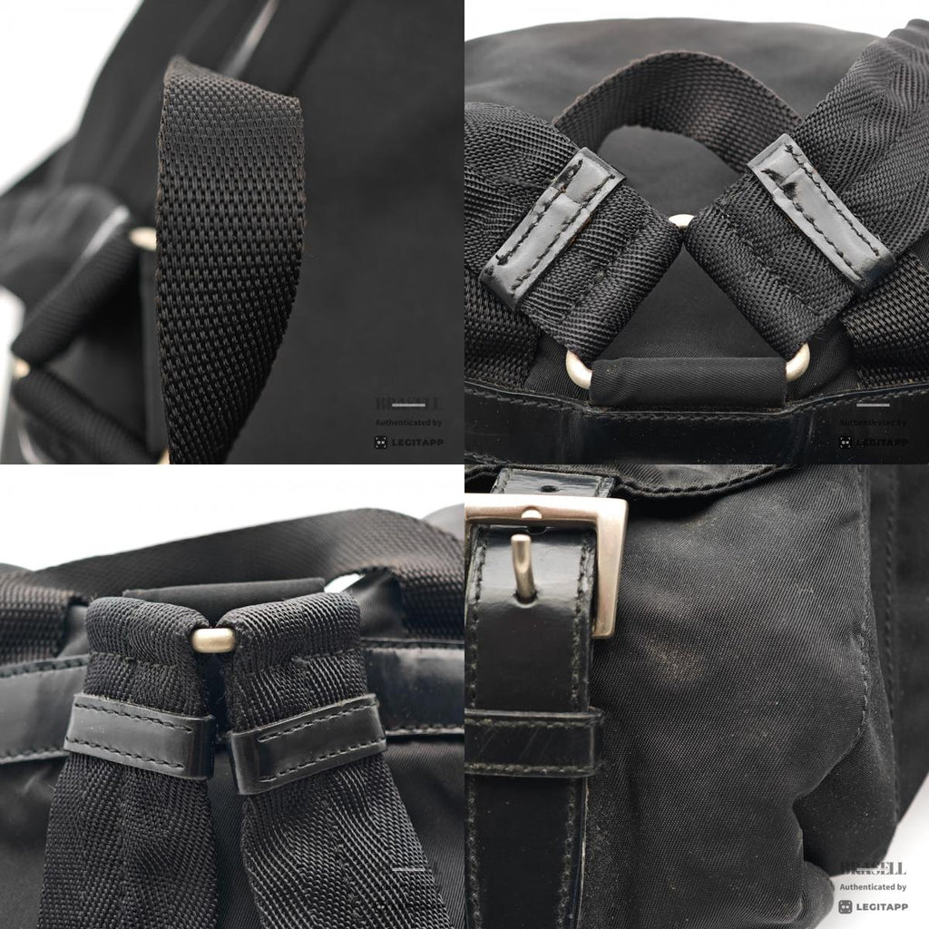 PRADA Nylon Black Backpack 【ImportFeeFREE】