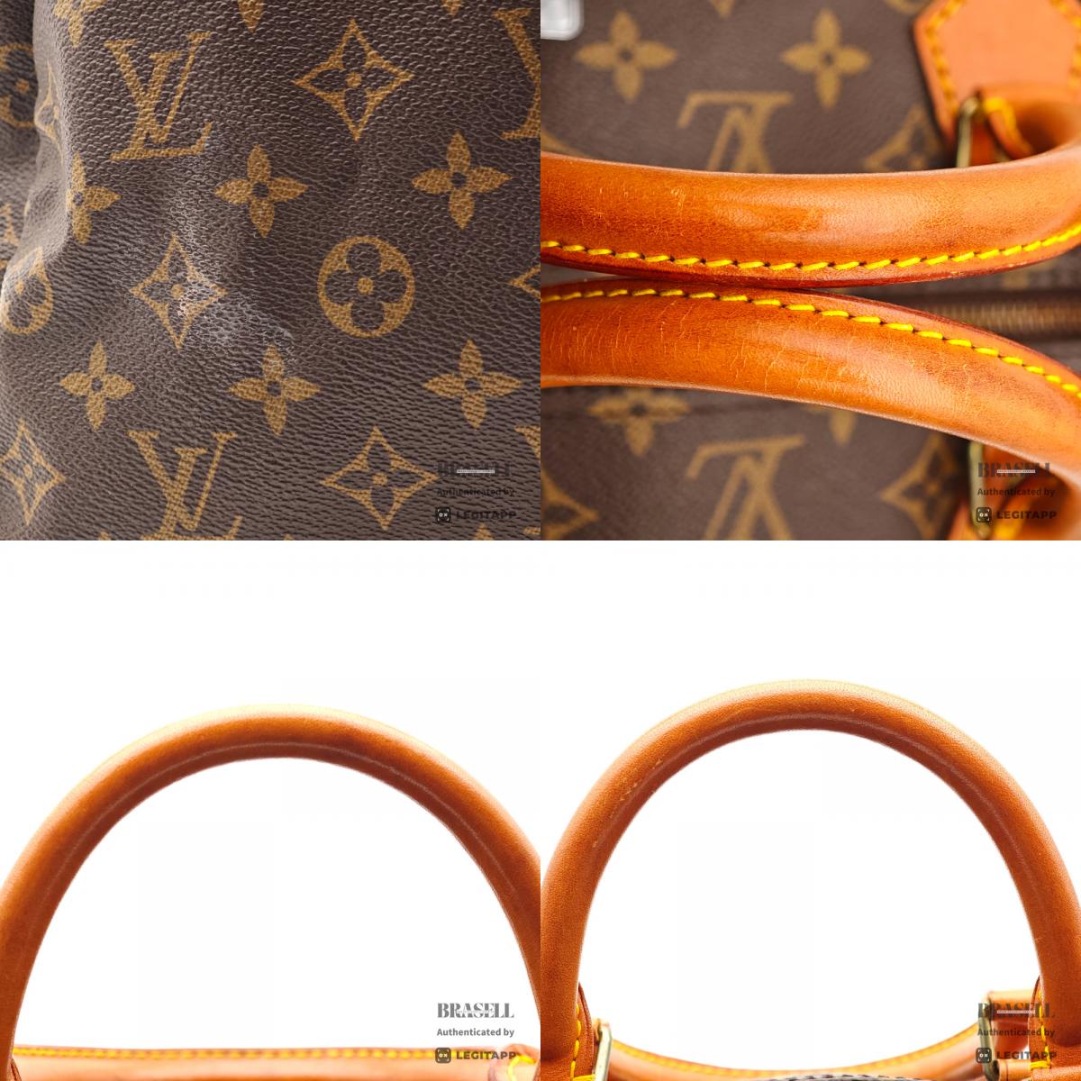LOUIS VUITTON Speedy 40 Monogram Canvas Brown Boston Bag 【ImportFeeFREE】
