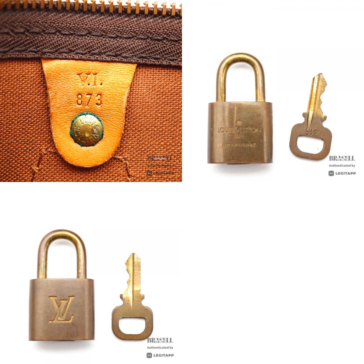 LOUIS VUITTON Speedy 40 Monogram Canvas Brown Boston Bag 【ImportFeeFREE】