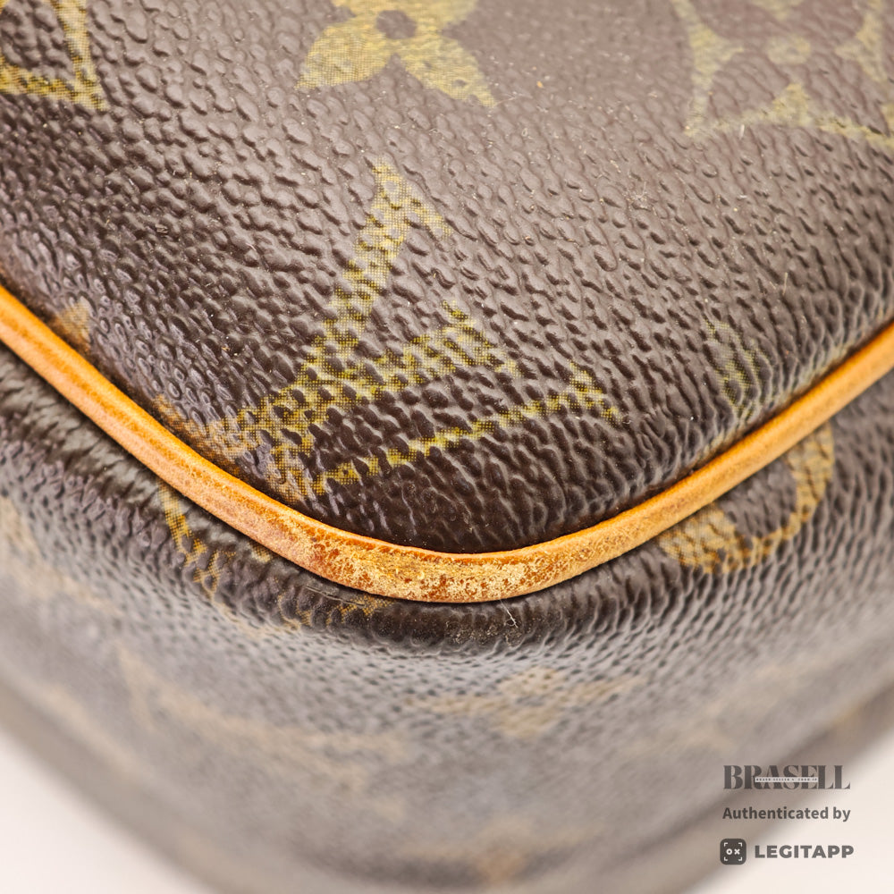 LOUIS VUITTON Reporter PM Monogram Canvas Brown Shoulder Bag 【ImportFeeFREE】