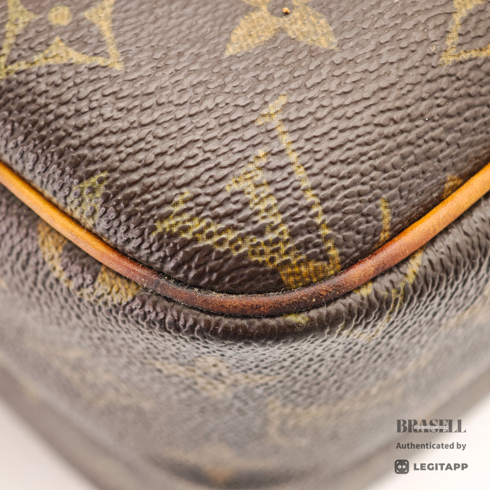 LOUIS VUITTON Reporter PM Monogram Canvas Brown Shoulder Bag 【ImportFeeFREE】