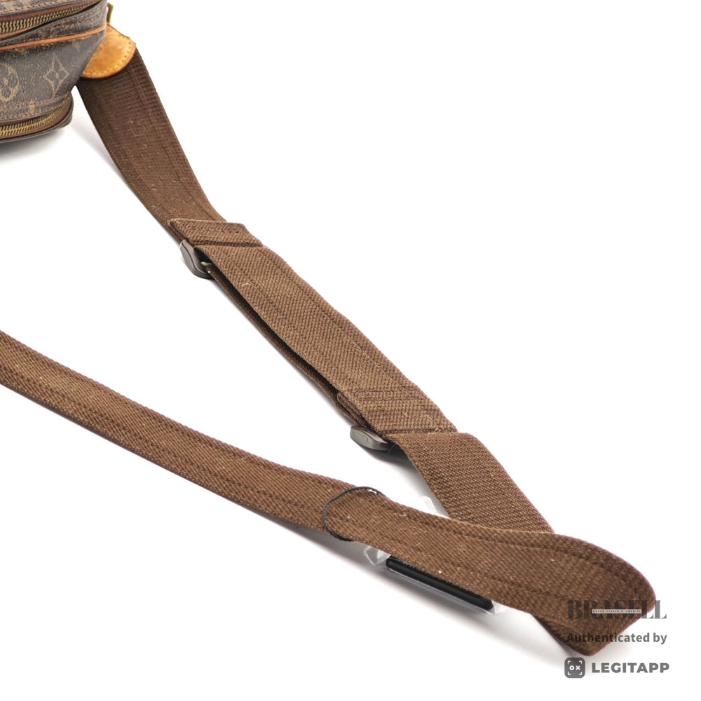 LOUIS VUITTON Reporter PM Monogram Canvas Brown Shoulder Bag 【ImportFeeFREE】