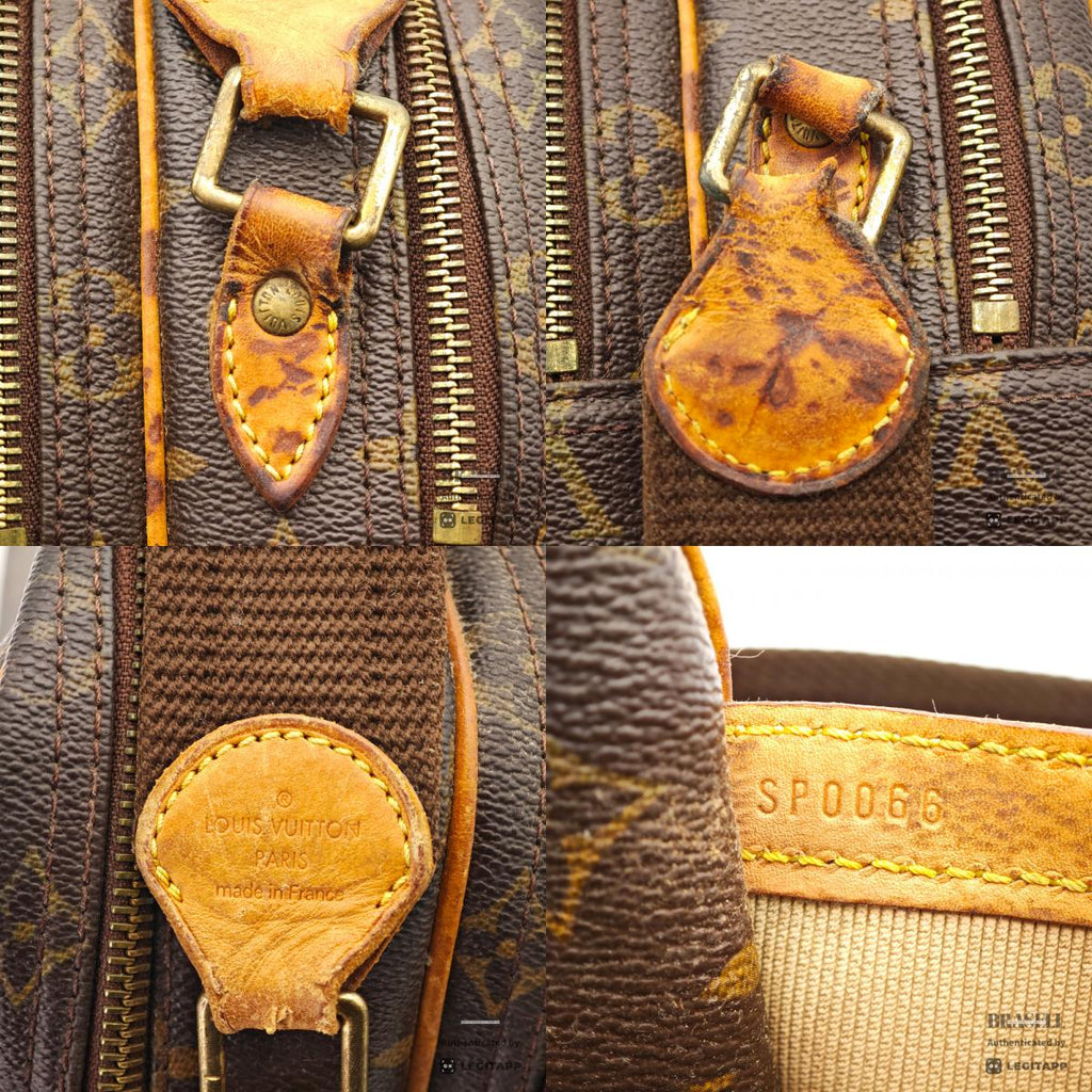 LOUIS VUITTON Reporter PM Monogram Canvas Brown Shoulder Bag 【ImportFeeFREE】