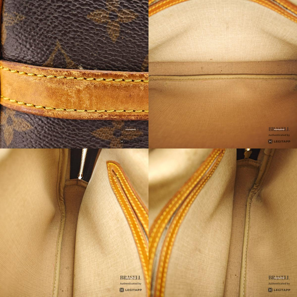 LOUIS VUITTON Reporter PM Monogram Canvas Brown Shoulder Bag 【ImportFeeFREE】