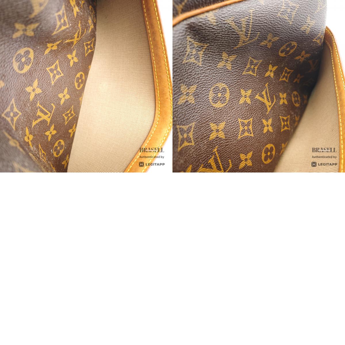 LOUIS VUITTON Reporter PM Monogram Canvas Brown Shoulder Bag 【ImportFeeFREE】