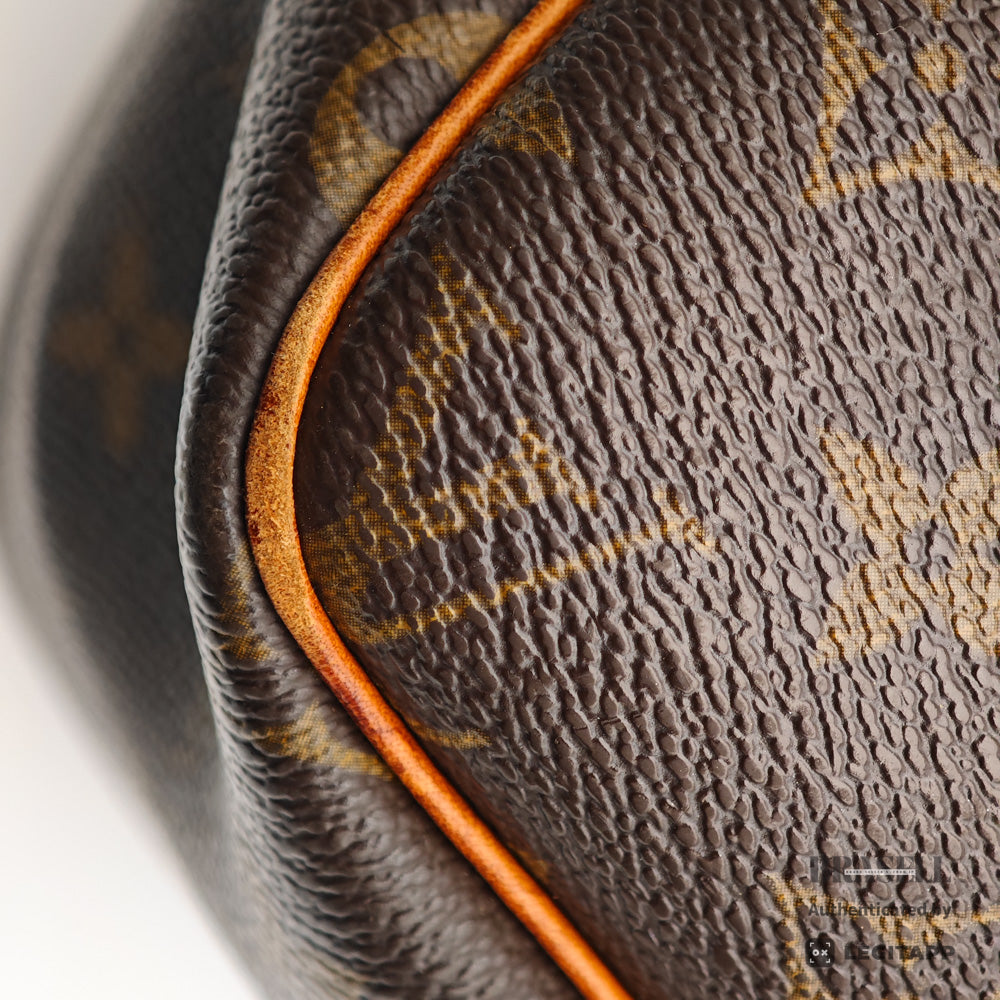 LOUIS VUITTON Reporter PM Monogram Canvas Brown Shoulder Bag 【ImportFeeFREE】
