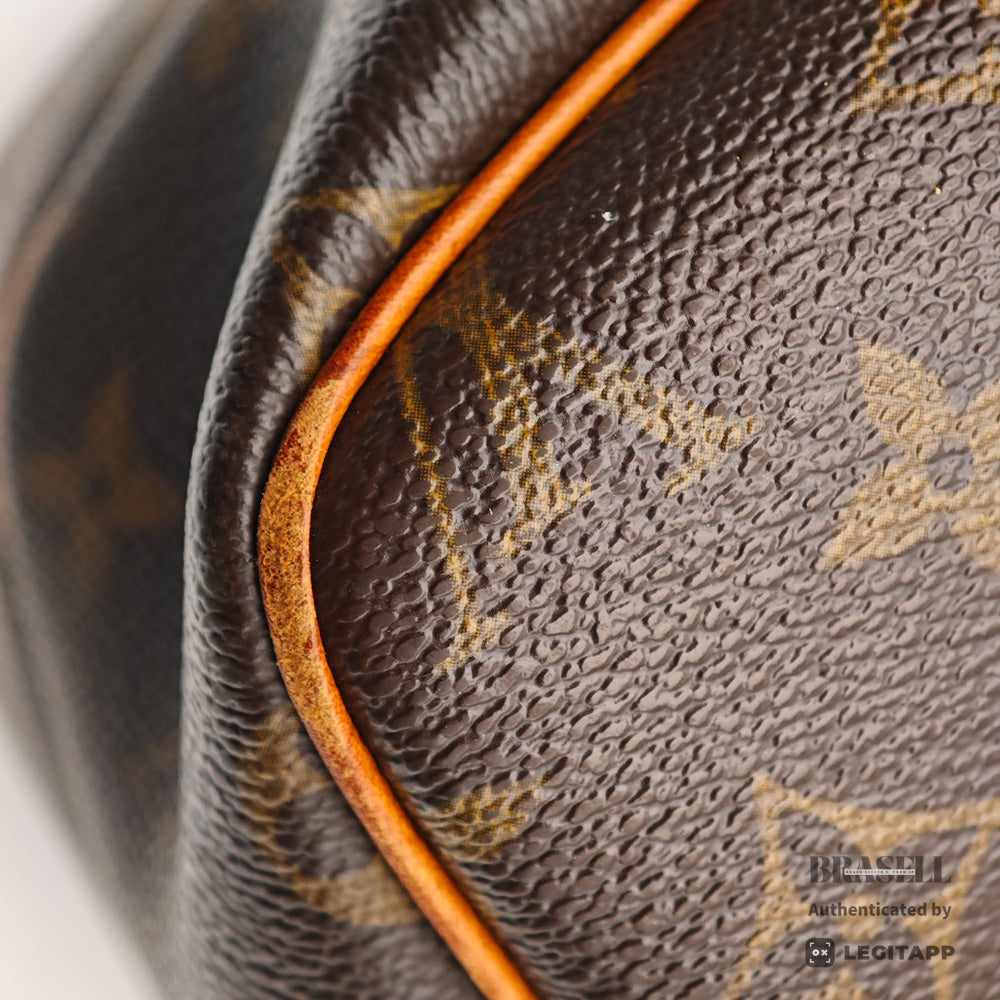 LOUIS VUITTON Reporter PM Monogram Canvas Brown Shoulder Bag 【ImportFeeFREE】