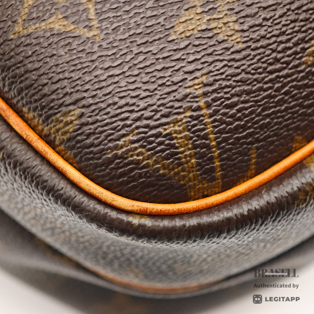 LOUIS VUITTON Reporter PM Monogram Canvas Brown Shoulder Bag 【ImportFeeFREE】